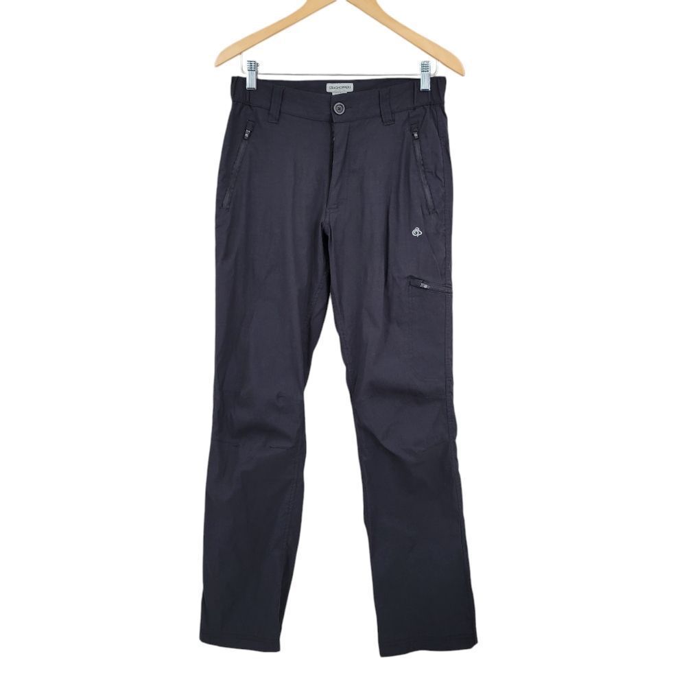 Craghoppers Men's Black Hiking Pants 30R Outdoor Gorpcore